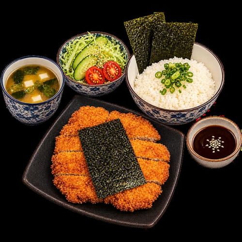 Chicken Tonkatsu Rice