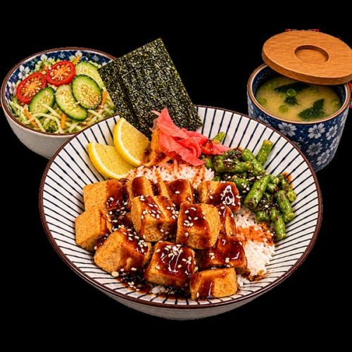 Teriyaki Tofu Rice